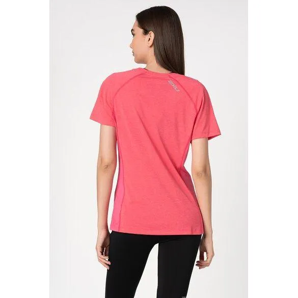 2XU Women's X-CTRL TEE - Pink/Red