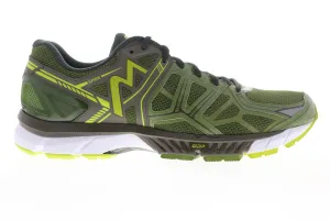 361 Degrees Spire Mens Green Mesh Low Top Lace Up Athletic Running Shoes