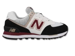 574 Women's Athletic Sneaker - Sweet Nectar with Black and Burgundy