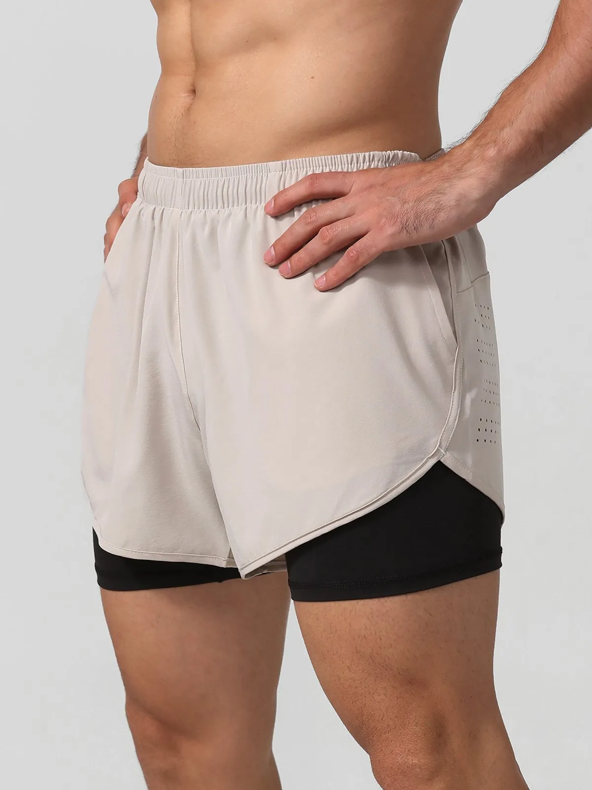 5" Interval Short 2-in-1 Lined