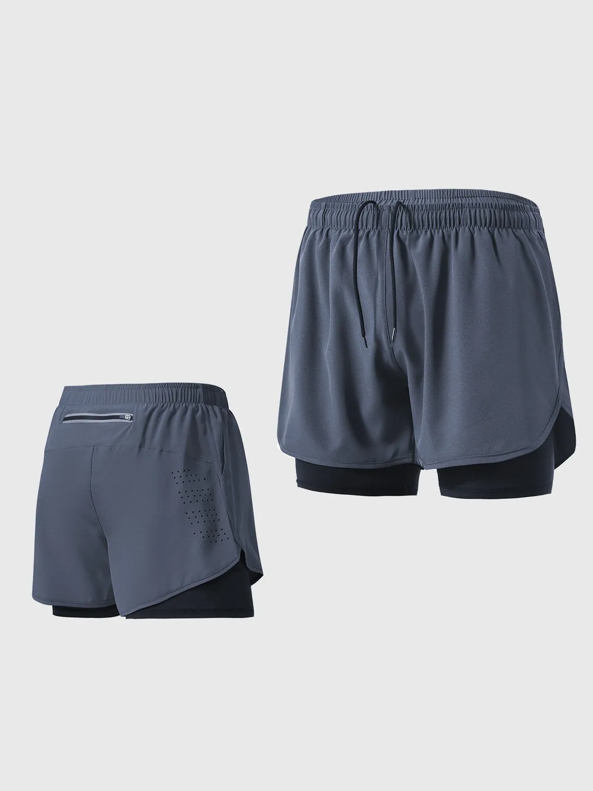 5" Interval Short 2-in-1 Lined