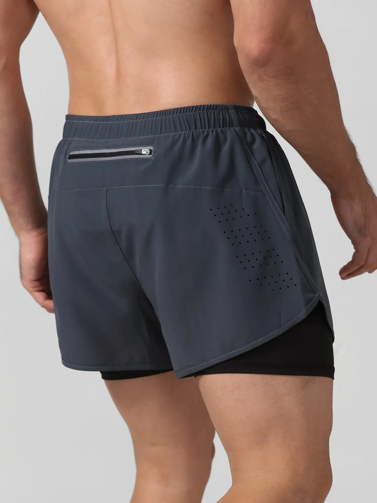 5" Interval Short 2-in-1 Lined