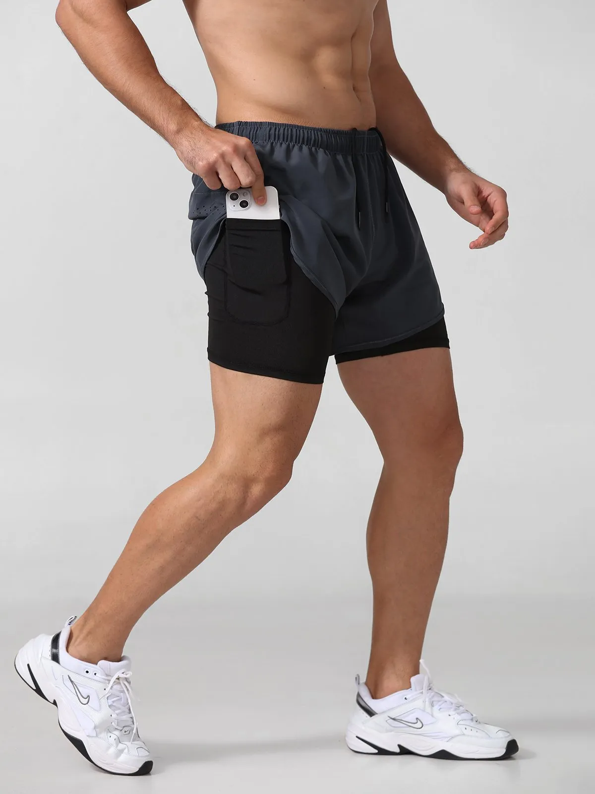 5" Interval Short 2-in-1 Lined