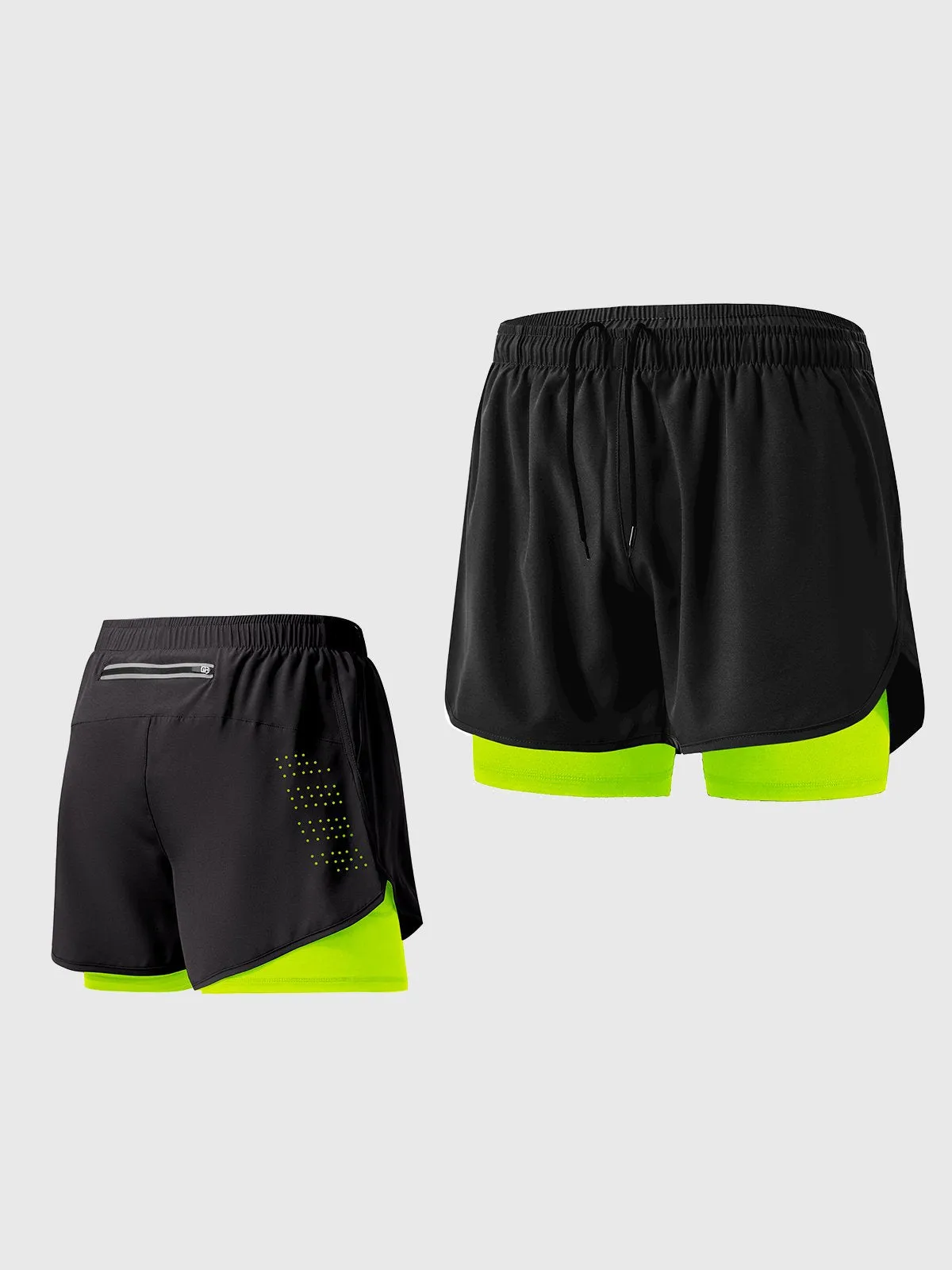 5" Interval Short 2-in-1 Lined