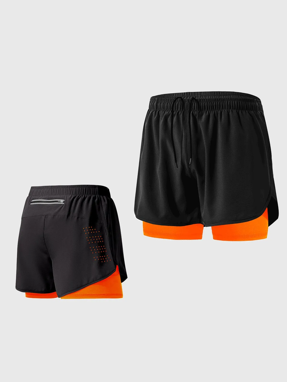 5" Interval Short 2-in-1 Lined