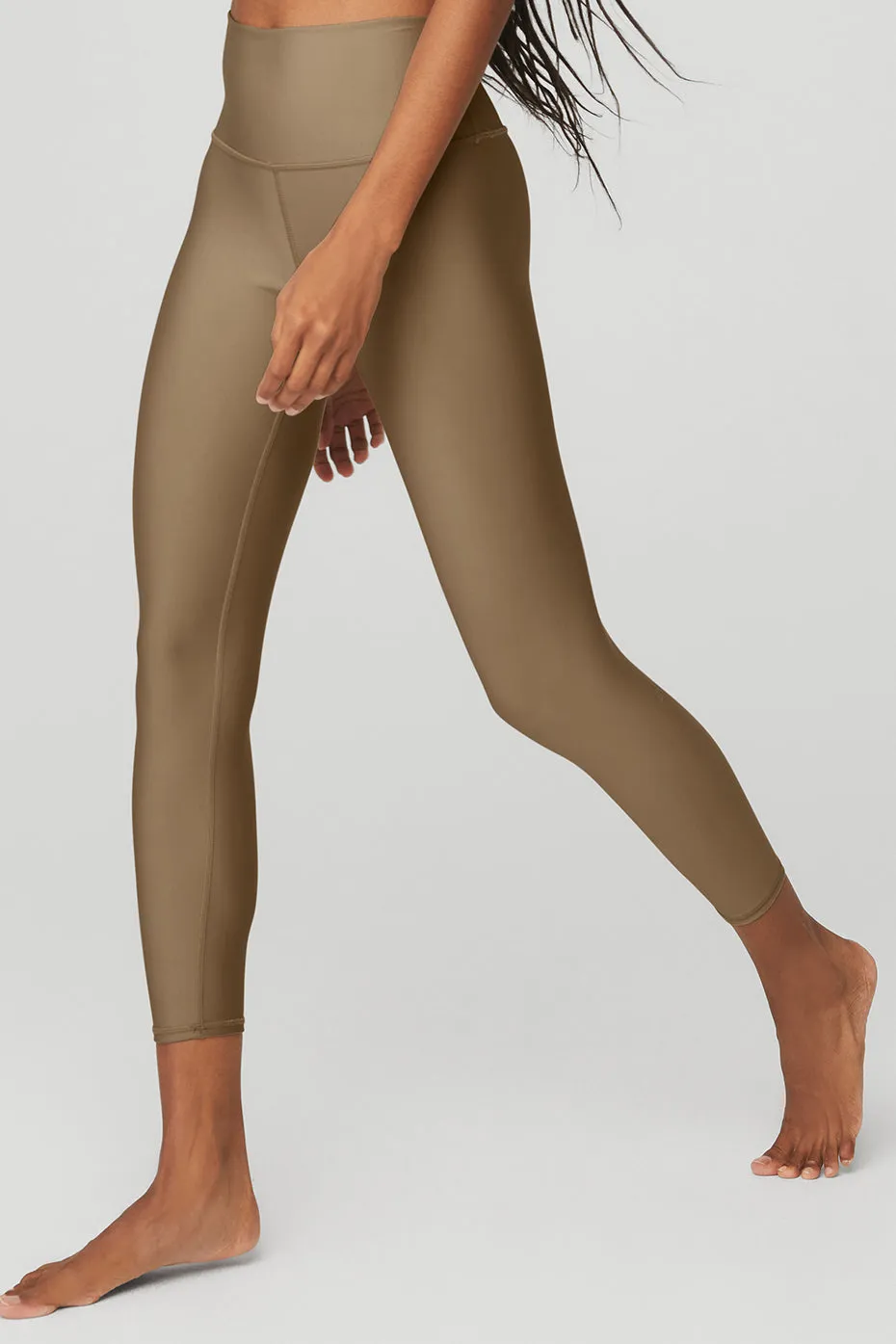 7/8 High-Waist Airlift Legging - Gravelstone