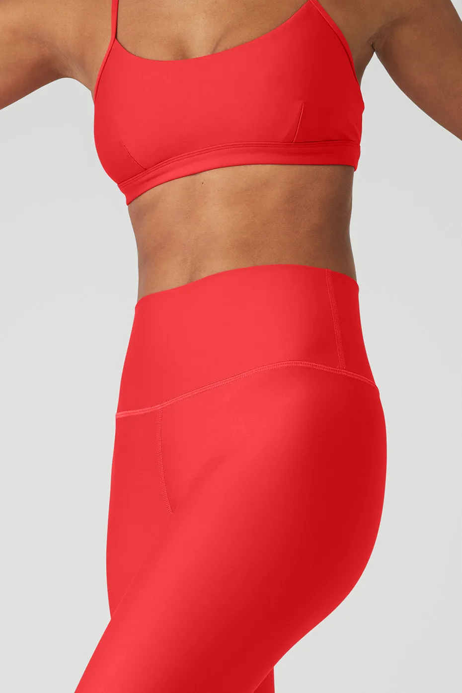 7/8 High-Waist Airlift Legging - Red Hot Summer