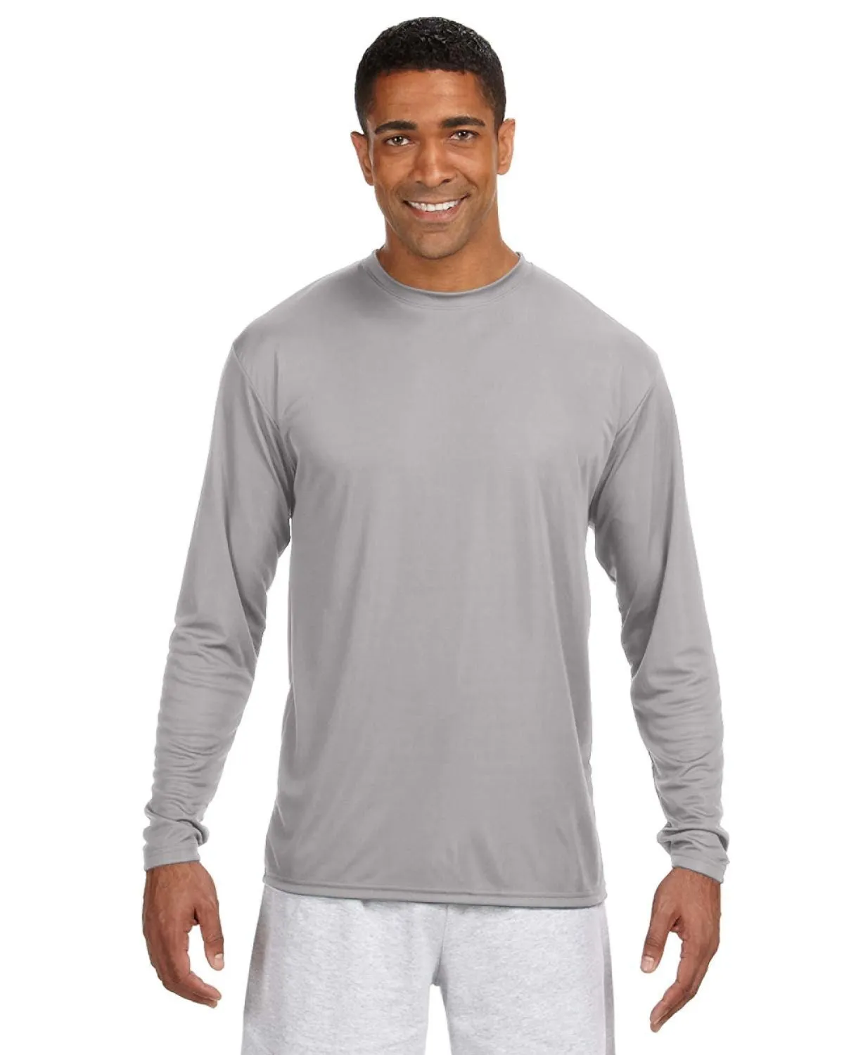 A4 N3165 Men's Cooling Performance Long Sleeve T-Shirt