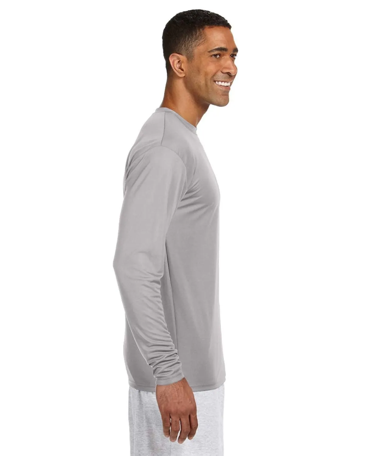 A4 N3165 Men's Cooling Performance Long Sleeve T-Shirt