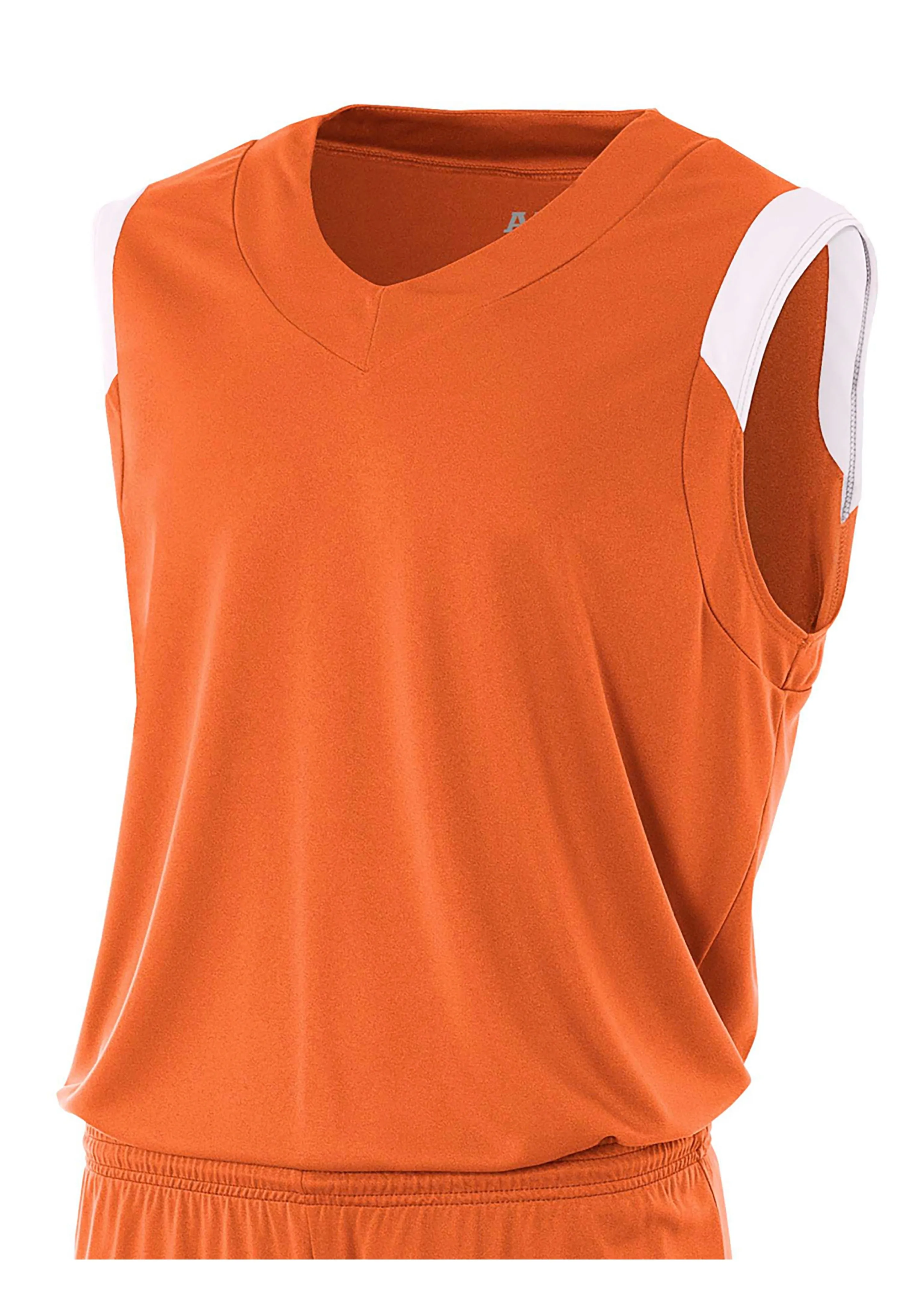 A4 Youth Moisture Management V-Neck Muscle