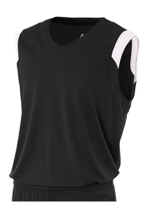 A4 Youth Moisture Management V-Neck Muscle