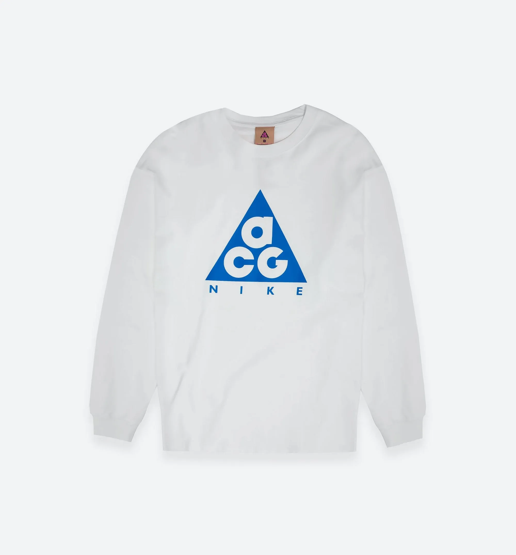 ACG L/S Mens Tee - White/Blue