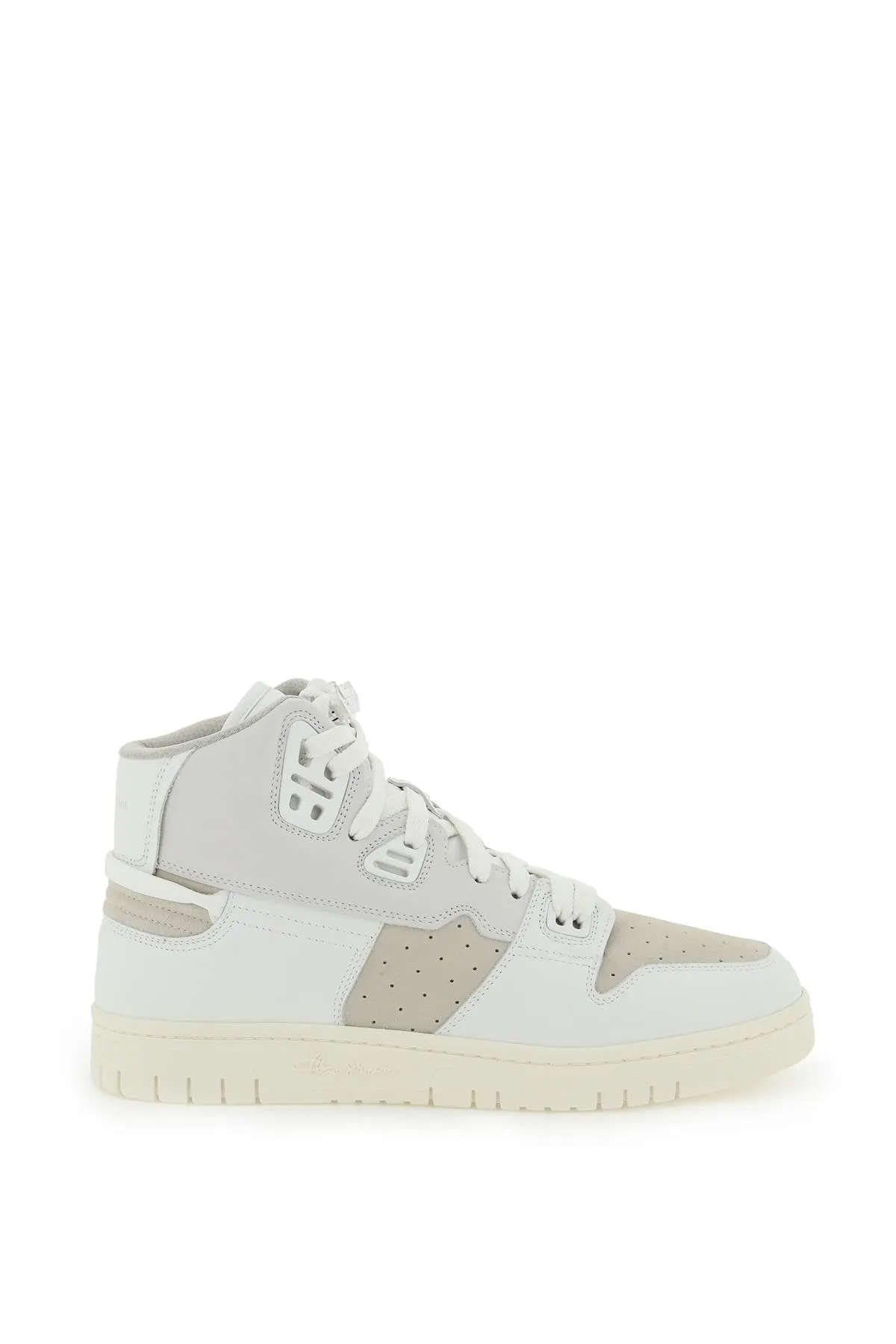 Acne studios leather high-top sneakers