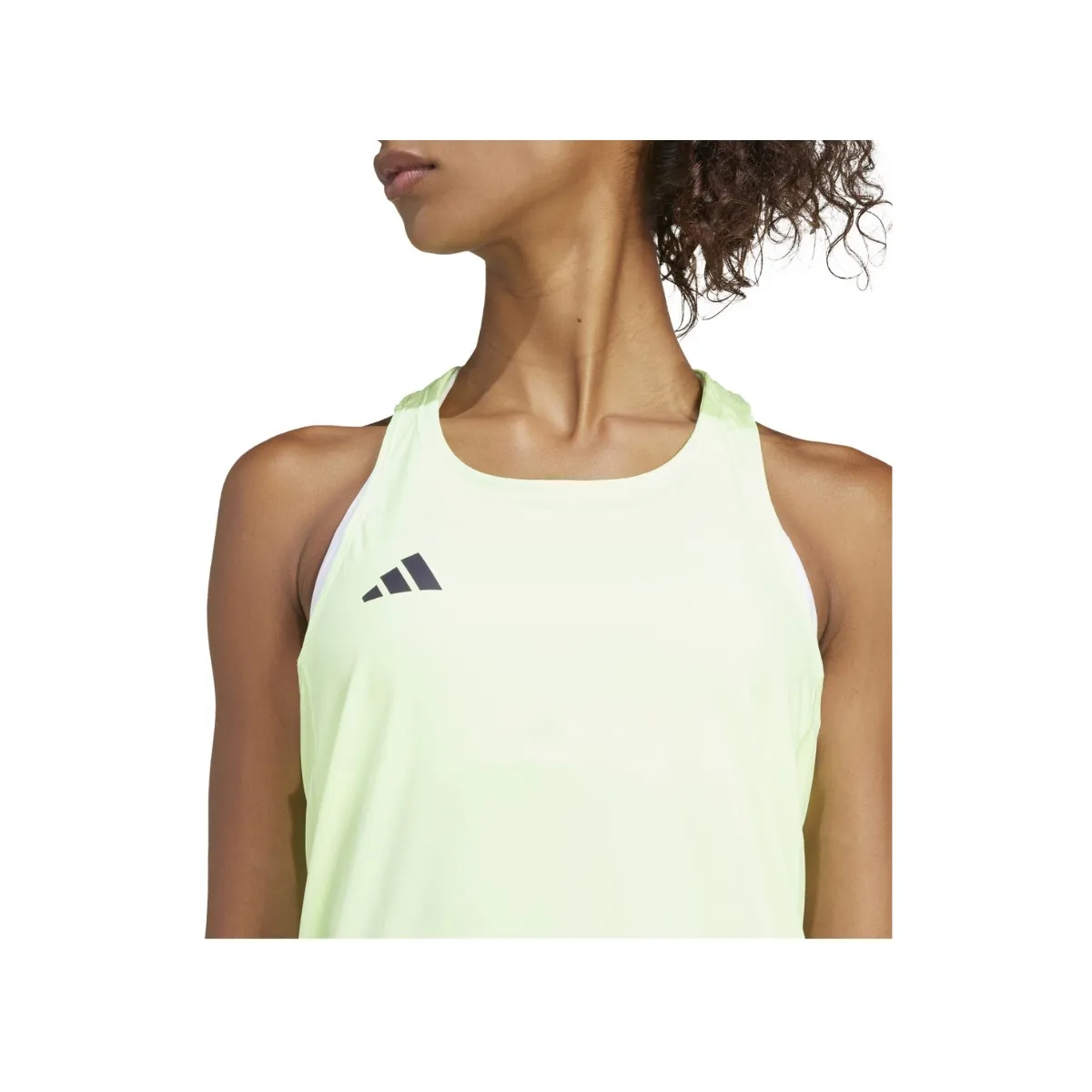 Adidas Adizero Tank Top Green Women