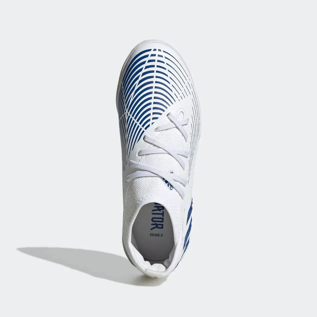 adidas JR Predator Edge .3 Turf - White-Hi Res Blue