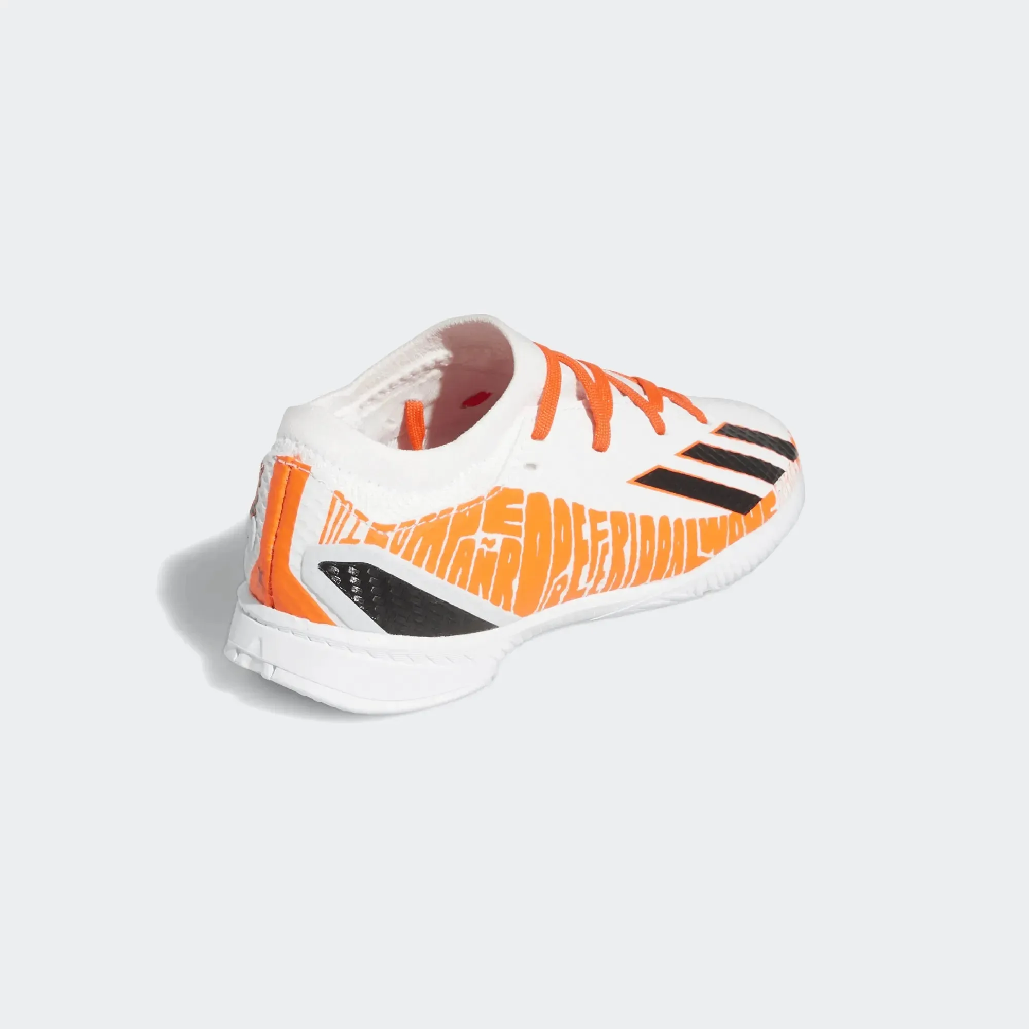 adidas JR X SpeedPortal Messi .3 Indoor - White-Black-Solar Red