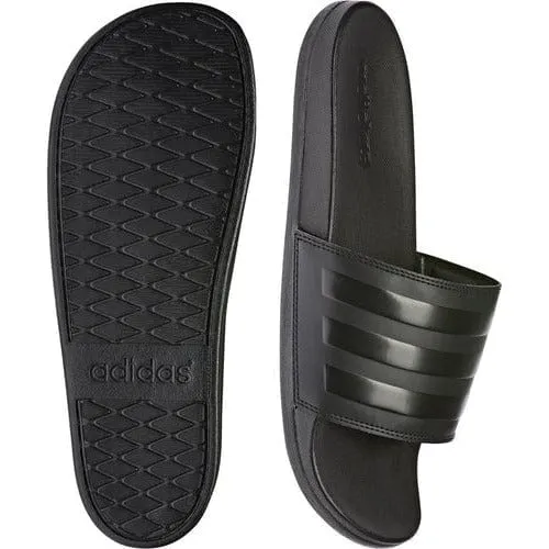 ADIDAS MEN'S ADILETTE COMFORT TRIPLE BLACK SLIDES