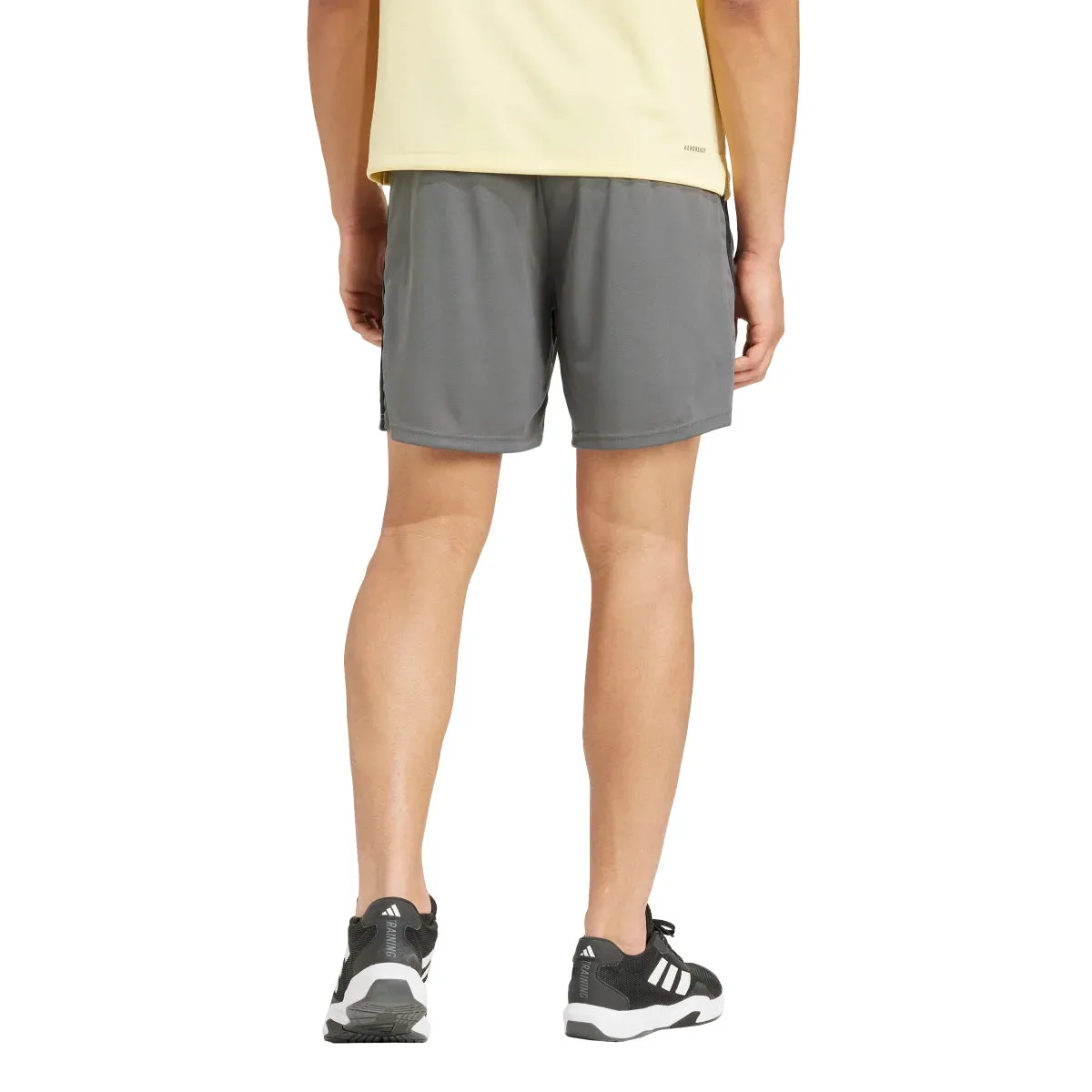 adidas Men's Train Essentials Piqué 3-Stripes Shorts