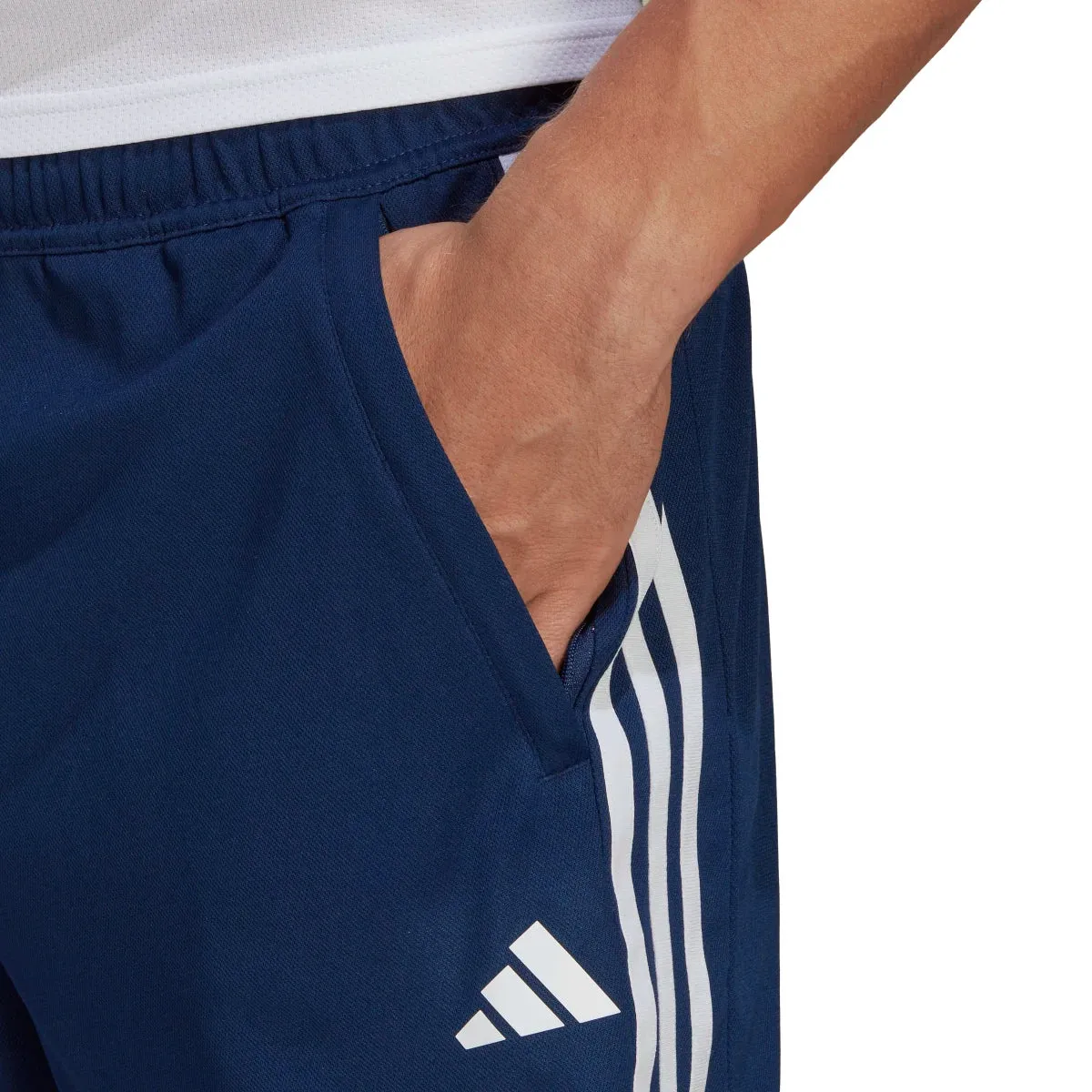 adidas Men's Train Essentials Piqué 3-Stripes Shorts