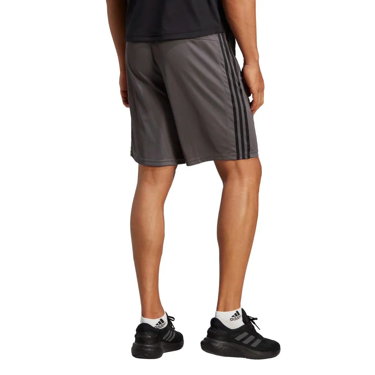 adidas Men's Train Essentials Piqué 3-Stripes Training Shorts