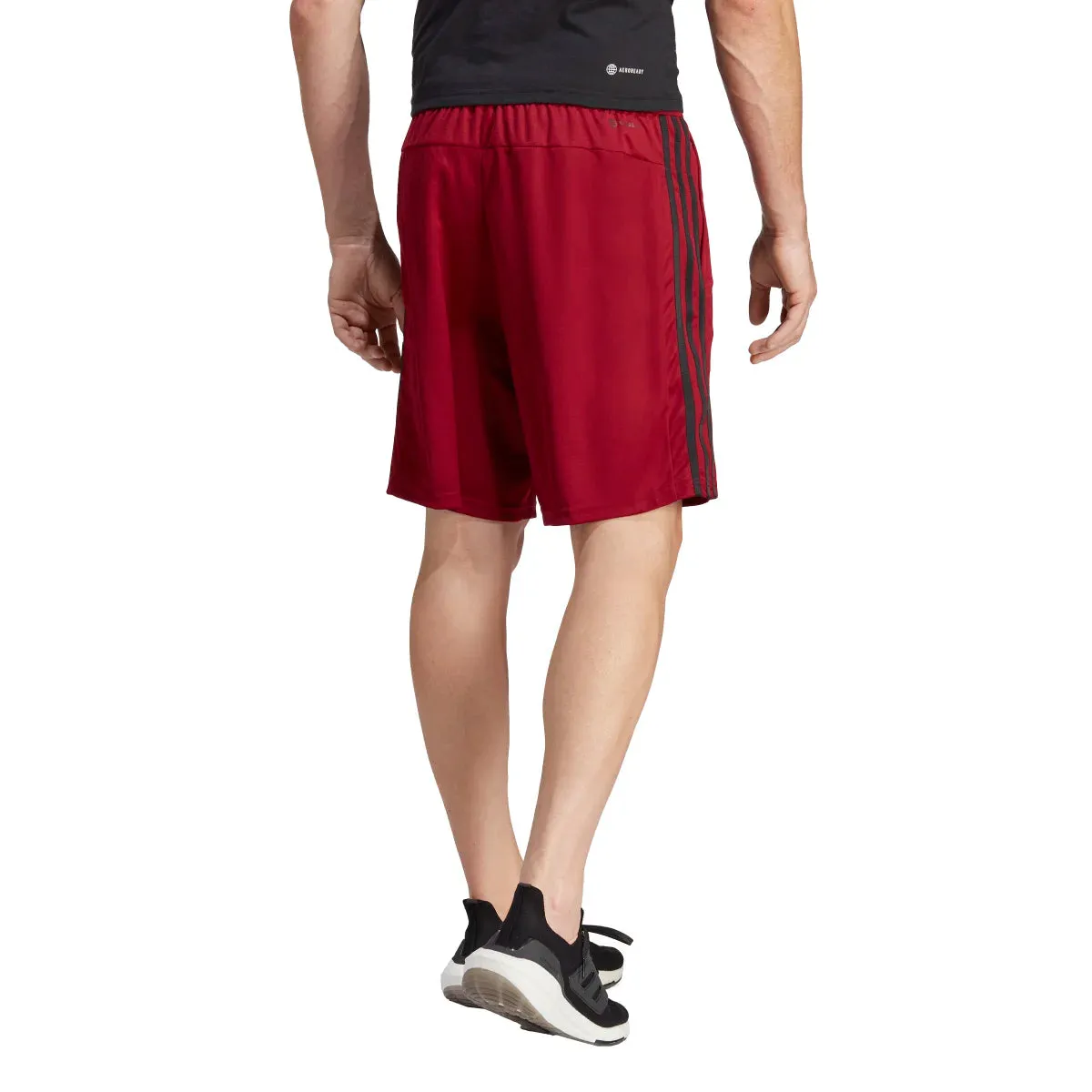 adidas Men's Train Essentials Piqué 3-Stripes Training Shorts