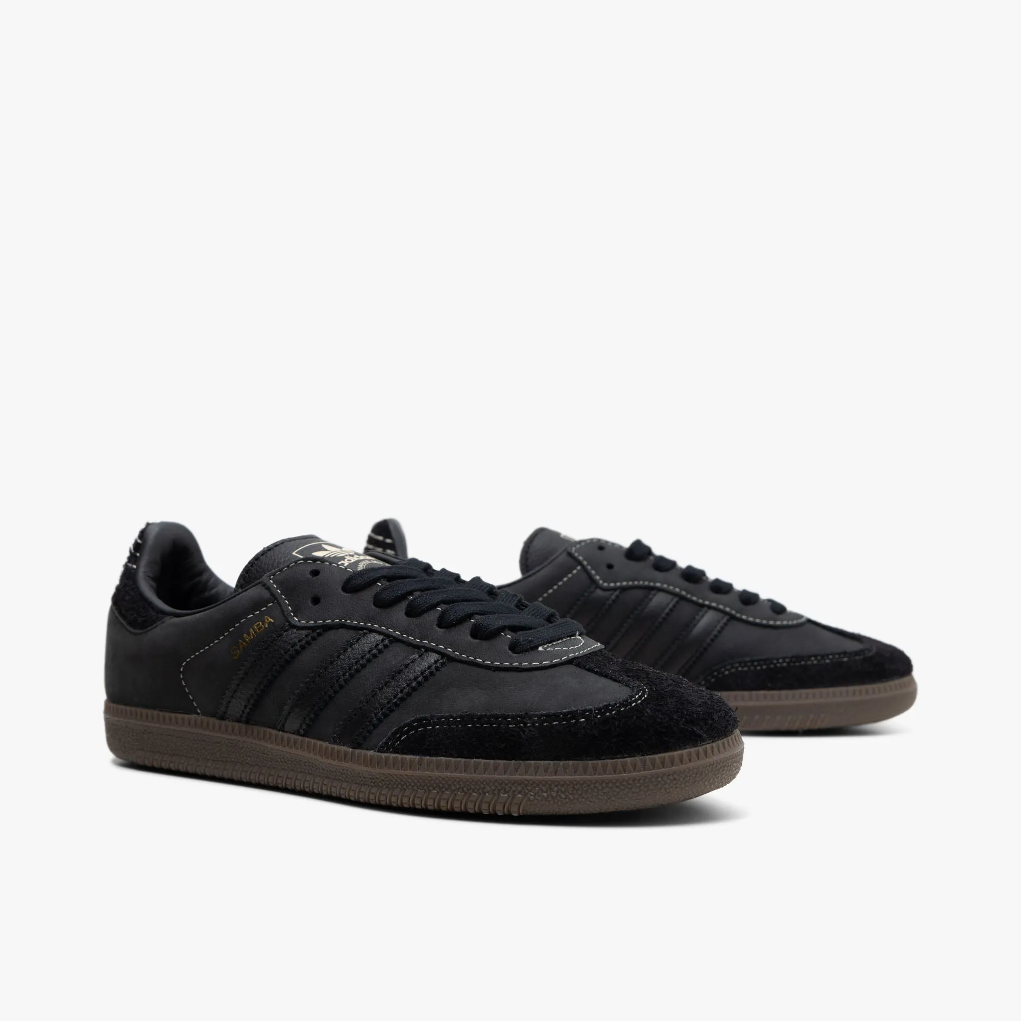 adidas Originals Women's Samba OG Core Black / Core Black - Crystal Sand