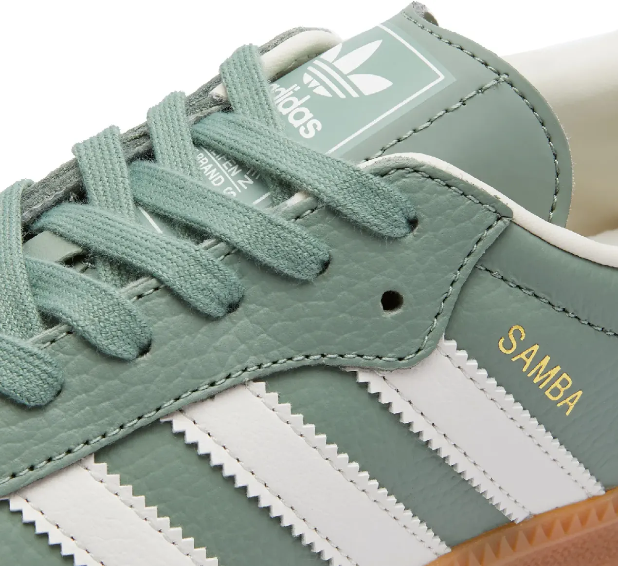 ADIDAS SAMBA OG SILVER GREEN (WOMEN'S)