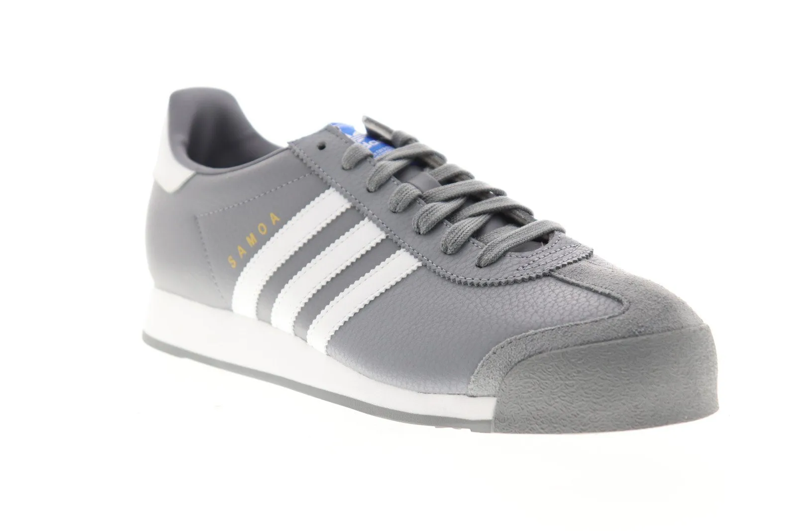 Adidas Samoa EG1576 Mens Gray Low Top Lace Up Lifestyle Sneakers Shoes