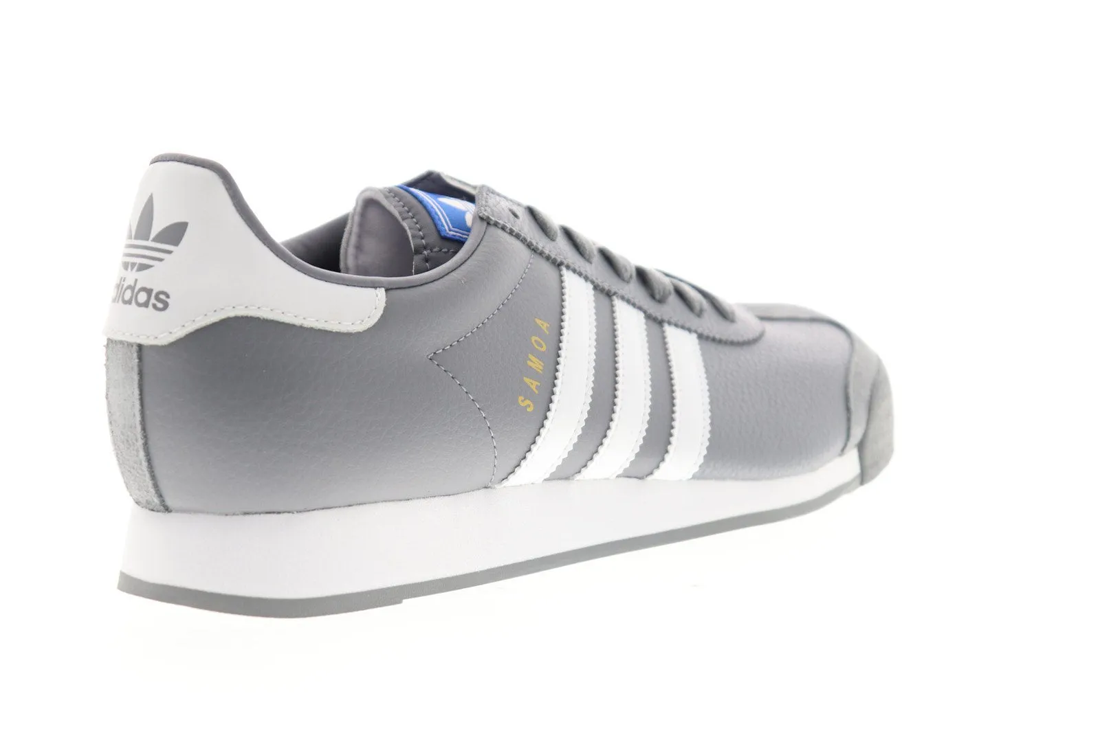 Adidas Samoa EG1576 Mens Gray Low Top Lace Up Lifestyle Sneakers Shoes