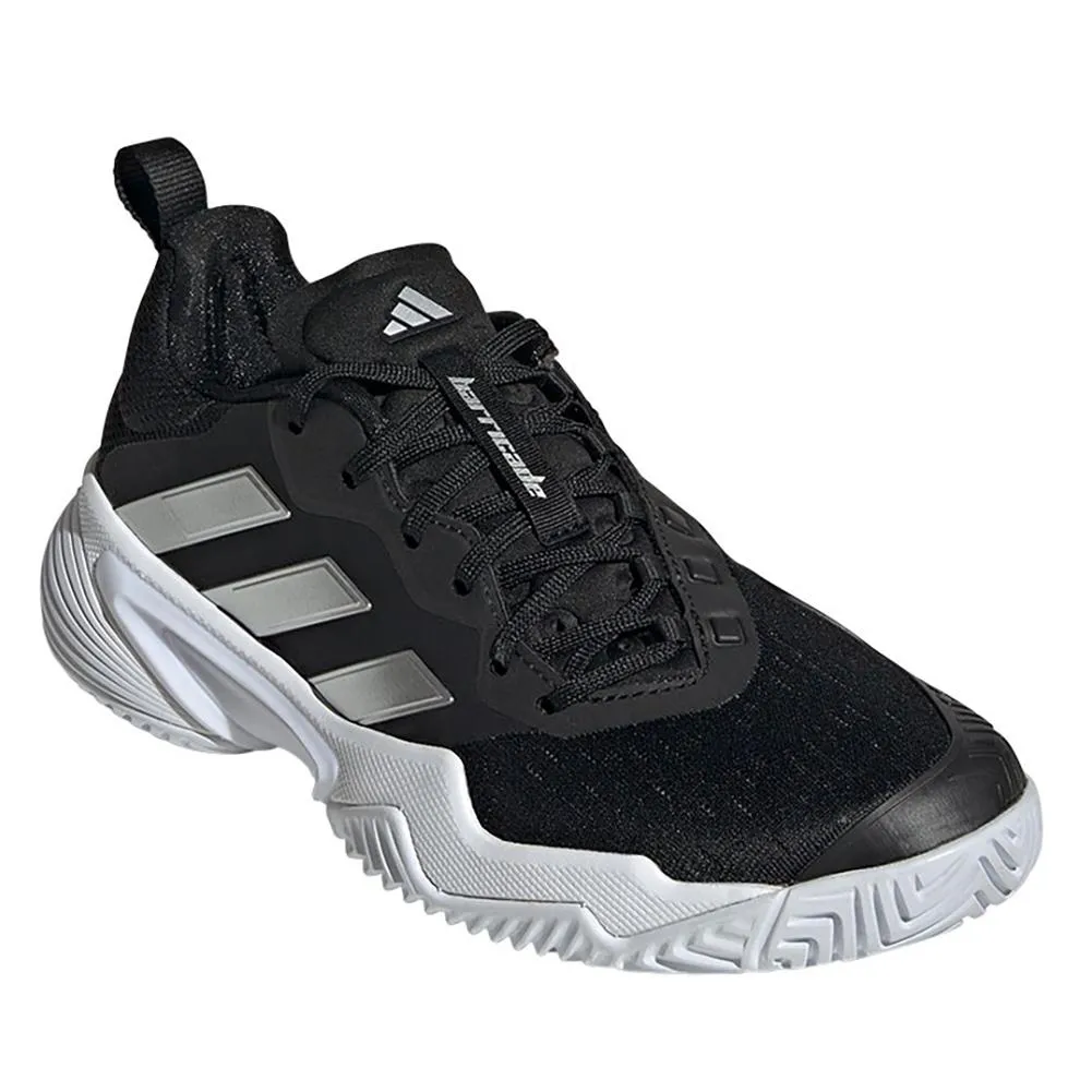 Adidas Women's Barricade Tennis Shoes - Black / Silver Metallic