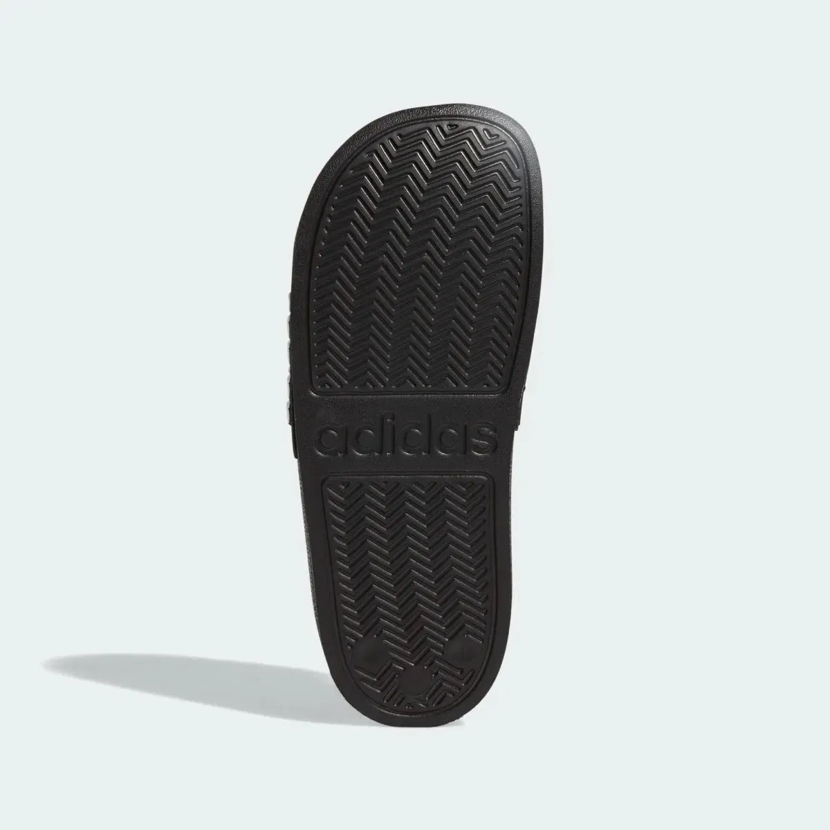 adidas Youth Adilette Shower Sandal - Black-White