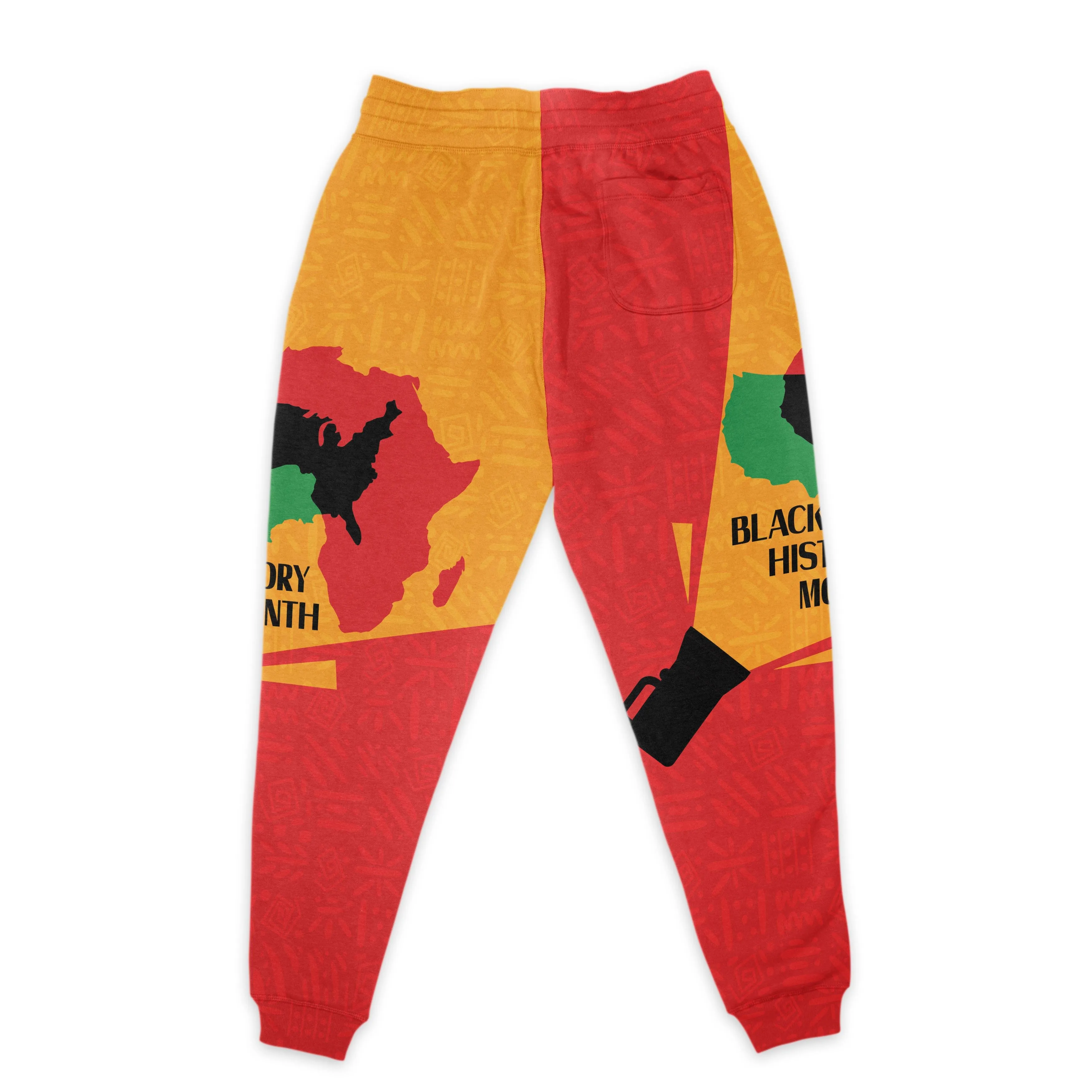 African American Black History Month Joggers