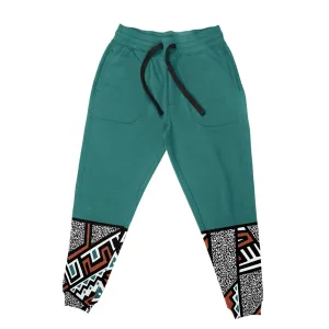 African Geometric Pattern Joggers