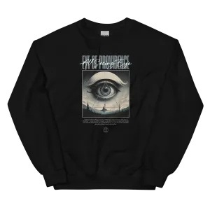 All Seeing Eye Unisex Sweatshirt Front Print