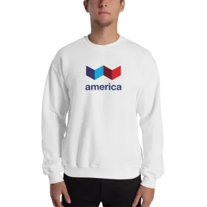 America "Squared" Unisex Sweatshirt