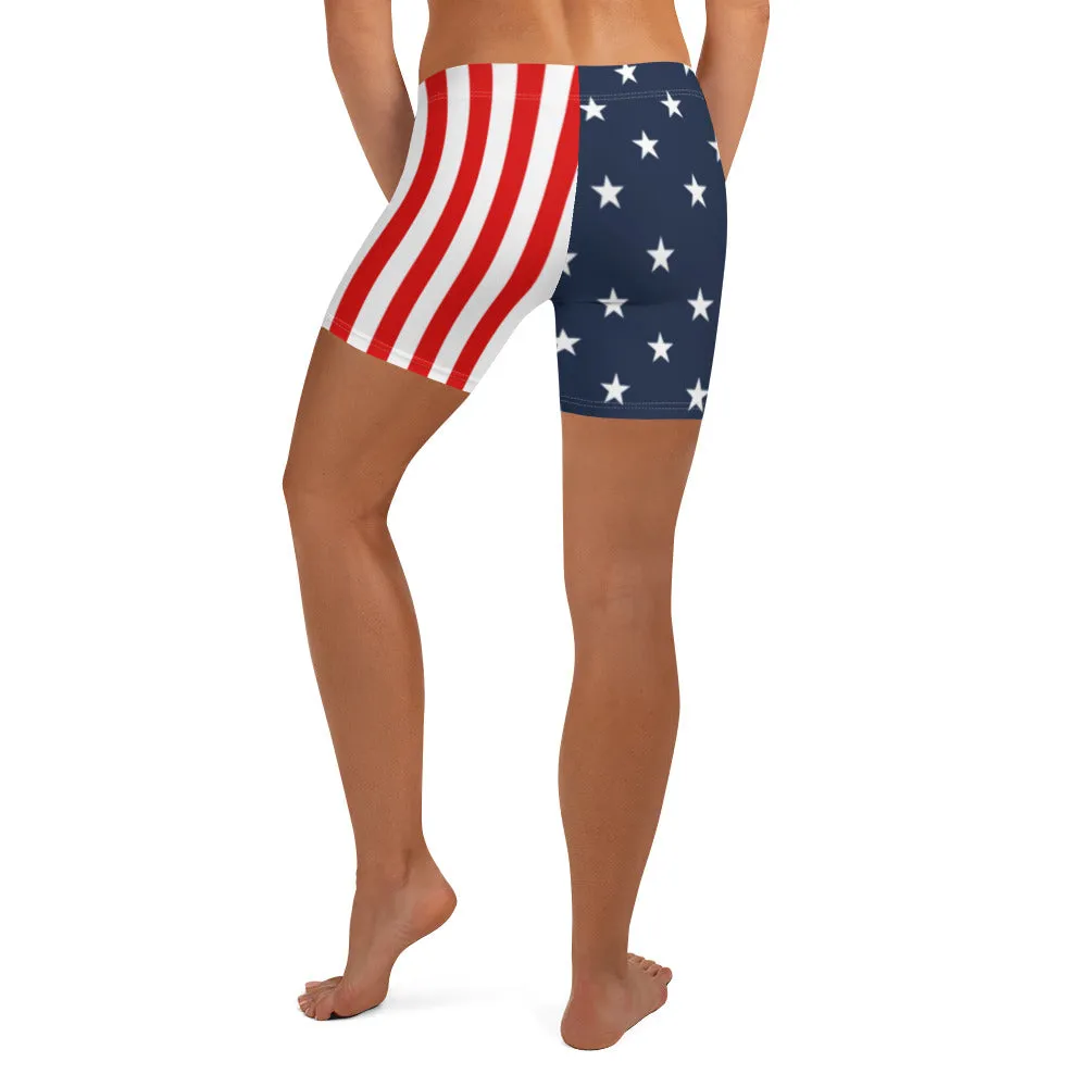 American Flag Shorts