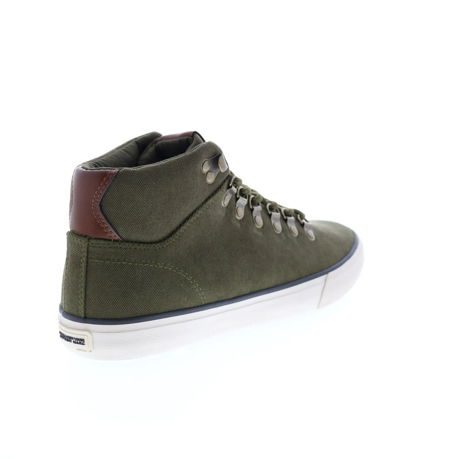 Andrew Marc Brownsville Mid NYBRWVMBC-3050 Mens Green Canvas Lifestyle Sneakers Shoes