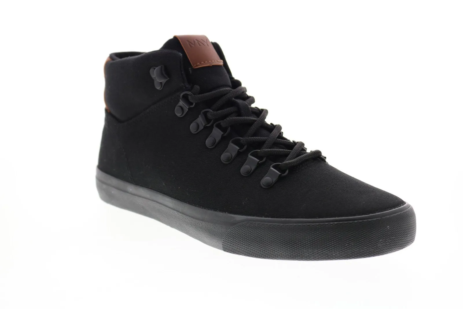 Andrew Marc Brownsville Mid NYBRWVMTC-0068 Mens Black Lifestyle Sneakers Shoes