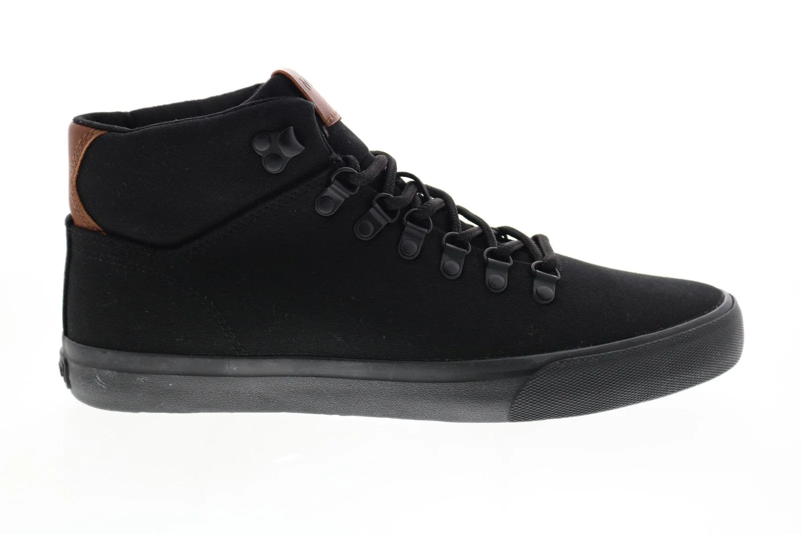 Andrew Marc Brownsville Mid NYBRWVMTC-0068 Mens Black Lifestyle Sneakers Shoes