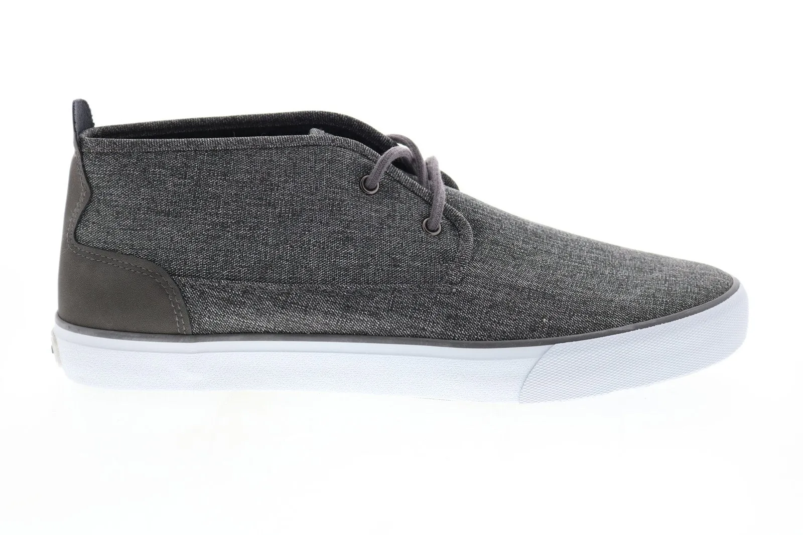 Andrew Marc Reade AMREADT-0563 Mens Gray Canvas Lifestyle Sneakers Shoes