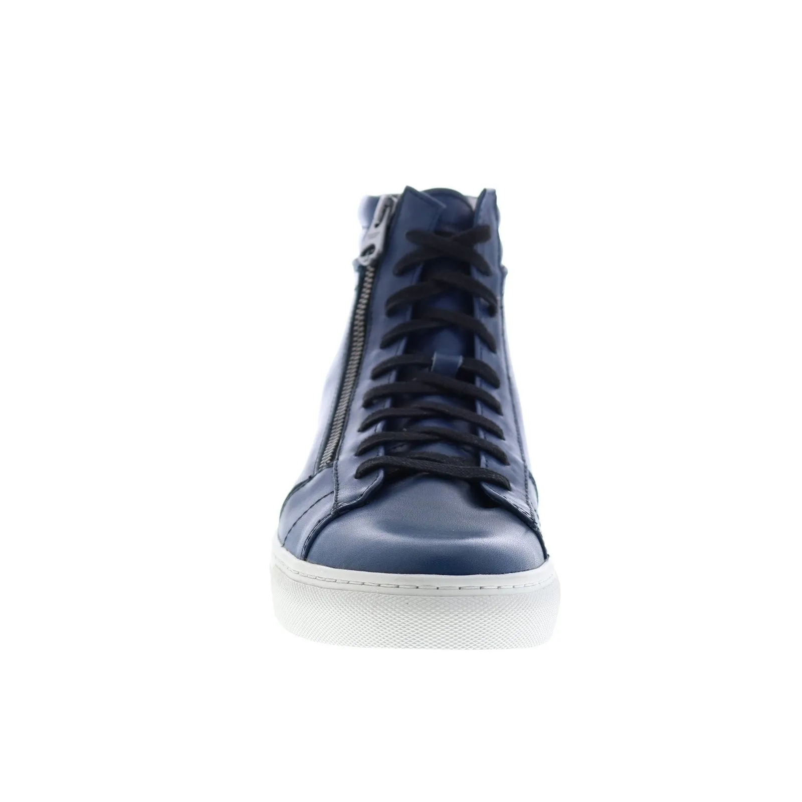 Andrew Marc Remsen AMREMSL-4061 Mens Blue Leather Lifestyle Sneakers Shoes