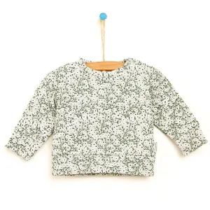 Antebies Newborn Deer Organic Sweatshirt - Dark Green