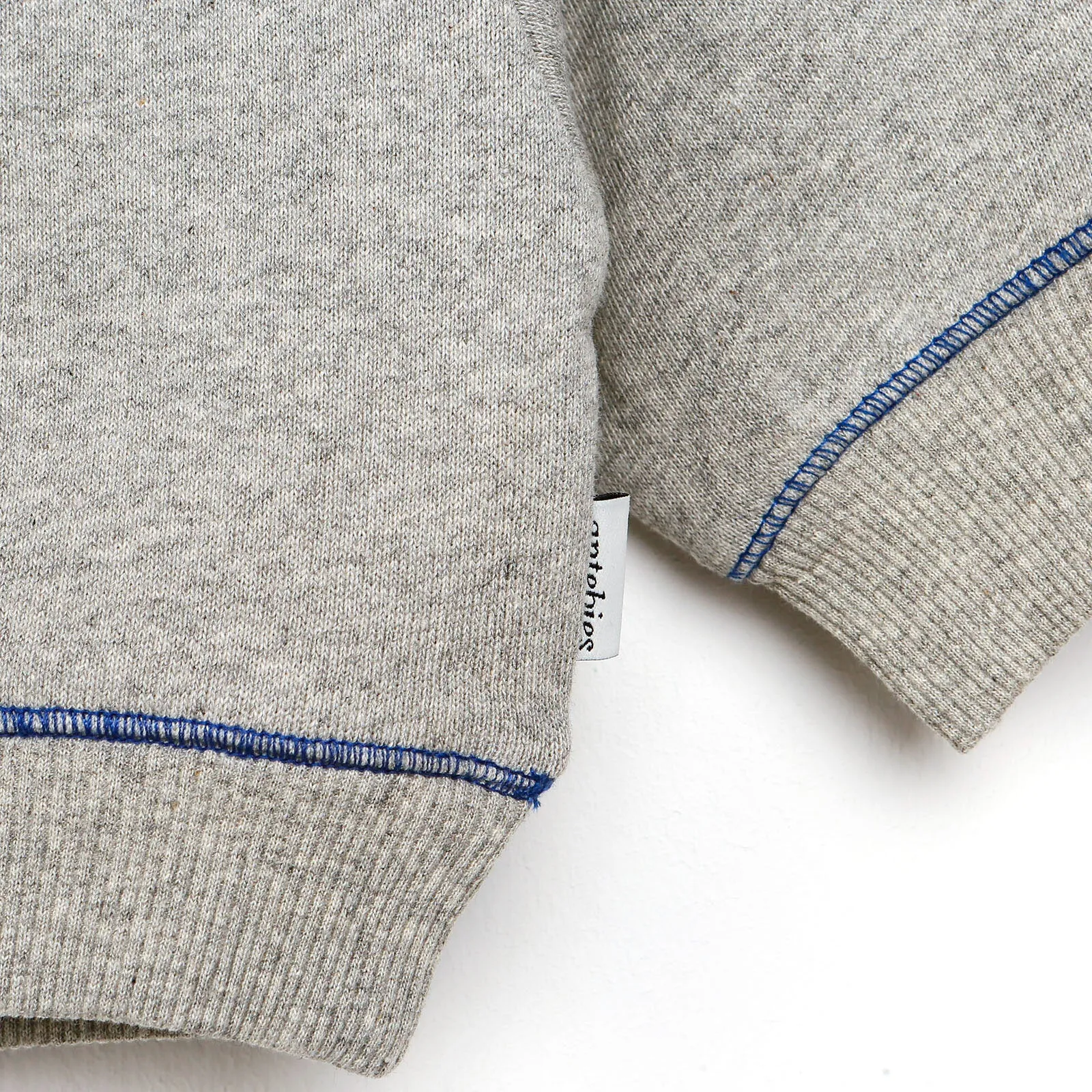 Antebies Newborn Sky Organic Sweatshirt - Grey