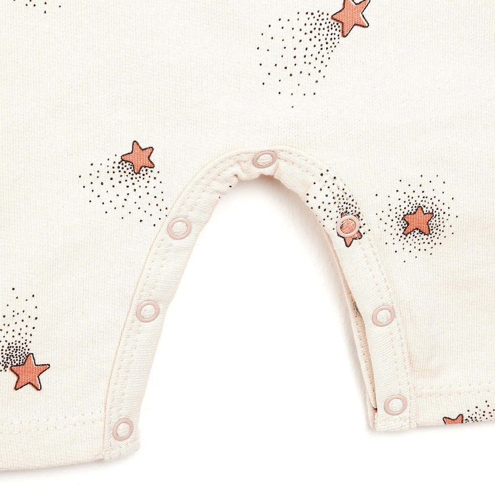 Antebies Newborn Stars Organic Overalls - Beige