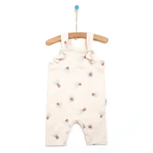 Antebies Newborn Stars Organic Overalls - Beige