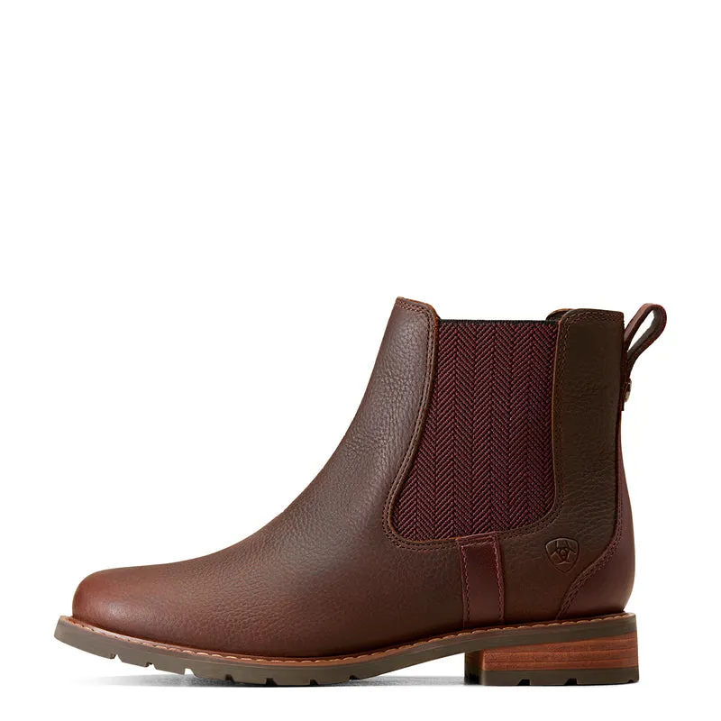 Ariat Wexford Waterproof Ladies Chelsea Boot - Dark Brown