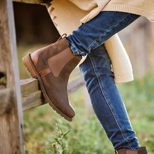 Ariat Wexford Waterproof Ladies Chelsea Boot - Dark Brown