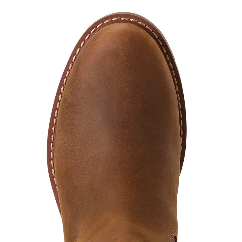 Ariat Wexford Waterproof Ladies Chelsea Boot - Weathered Brown