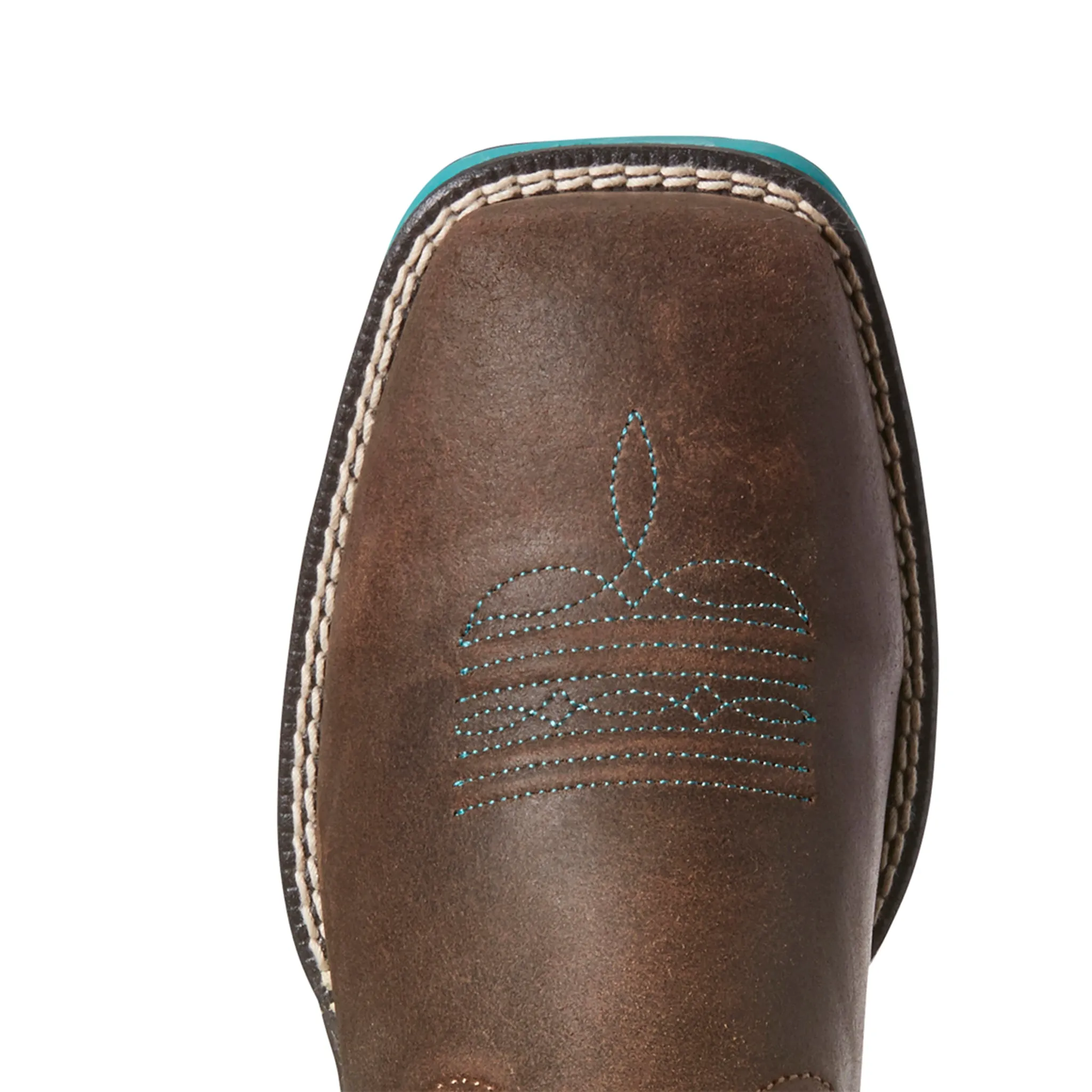 Ariat Women's Brown Turquoise Anthem Square Toe