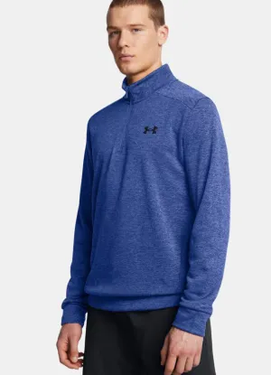 Armour Fleece Twist 1/4 Zip in Blue by Under Armour